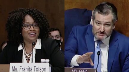 Franita Tolson Ted Cruz at Senate Hearing on Voting Rights