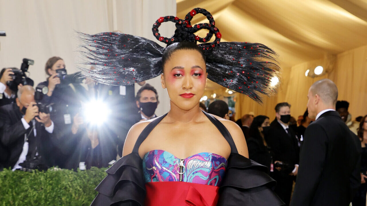 Naomi Osaka Wore Louis Vuitton To The 2021 Met Gala
