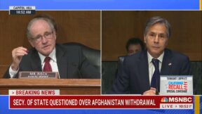 Risch questions Blinken during committee hearing on Afghanistan