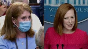 Karen Travers Asks Jen Psaki Why Not Invite Nicki Minaj to WH