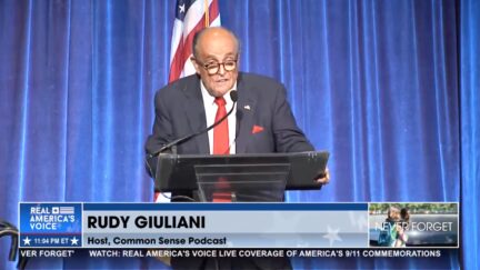 Rudy Giuliani Speaks at 9/11 Dinner