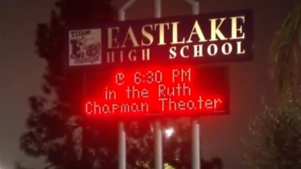 Eastlake High School sign