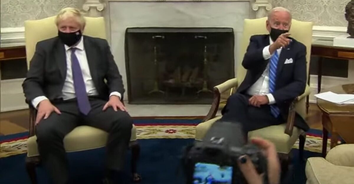 Biden Aides Shout Reporters Out of the Oval