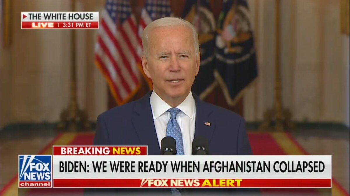 Biden Afghanistan Speech