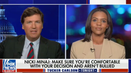 Tucker Carlson and Candace Owens Praise Nicki Minaj