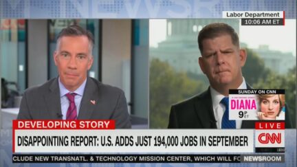 Jim Sciutto and Marty Walsh on 'CNN Newsroom' jobs report Oct. 8