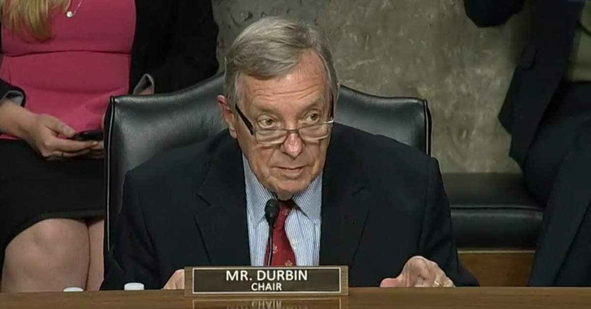 Dick Durbin at Hearing
