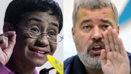Journalists Maria Ressa and Dmitry Muratov, winners of the 2021 Nobel Peace Prize