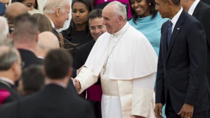 Pope Francis meets Joe Biden