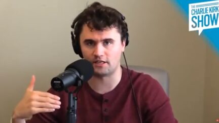 Charlie Kirk defending Jon Gruden