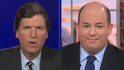 Brian Stelter Blames Tucker Carlson for Prolonging the Pandemic
