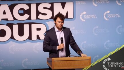 Charlie Kirk at TPUSA event in Boise
