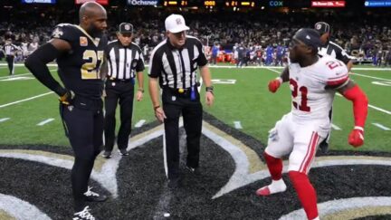 NFL safety Jabrill Peppers drops f-bomb during overtime coin toss