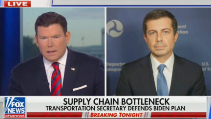 Bret Baier Presses Pete Buttigieg on Supply Chains