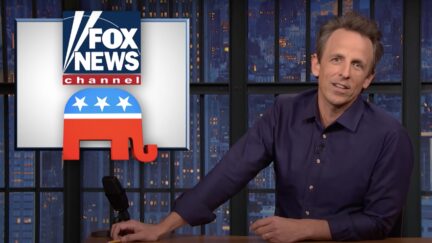Seth Meyers rips Fox News on Late Night