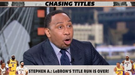 Stephen A. Smith says LeBron won't win another NBA Title