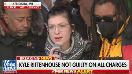 Hannah Gitting Gets Choked Up Reacting to Kyle Rittenhouse Verdict