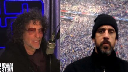 Howard Stern mocks Aaron Rodgers relationship with Joe Rogan