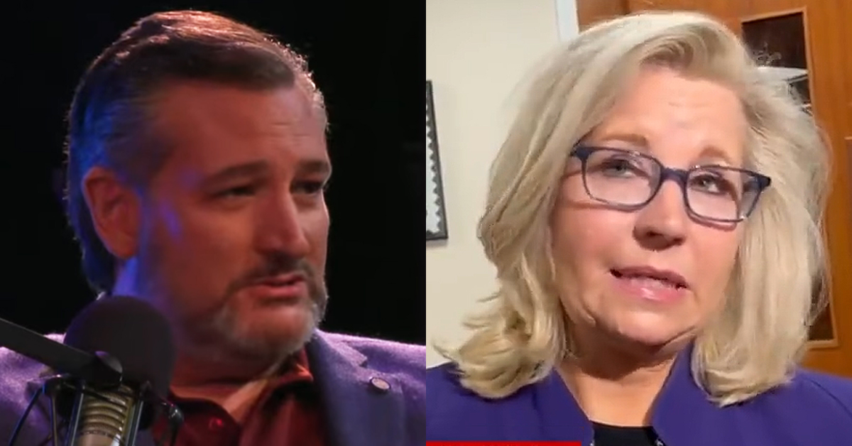 Ted Cruz And Liz Cheney Throw Down Over 2024