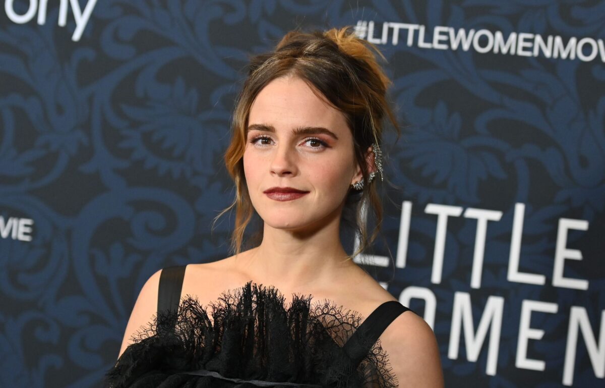 English actress Emma Watson arrives for "Little Women"