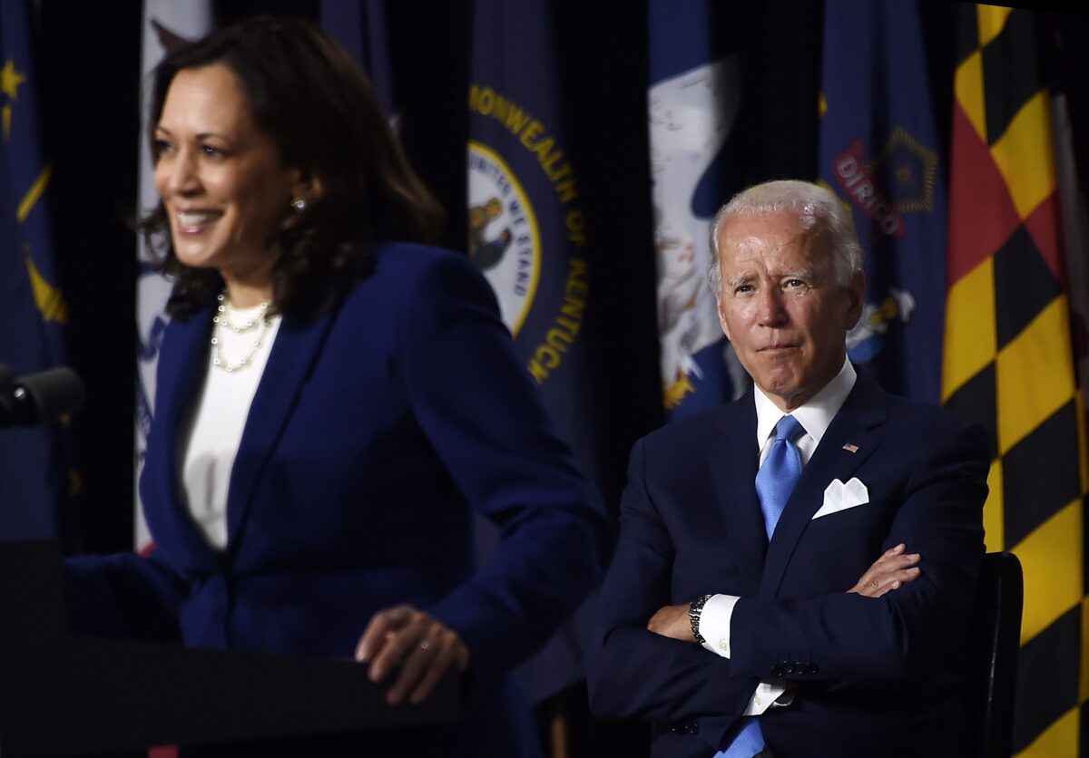 Biden Approval Rating Falls Below Kamala Harris For First Time in Office