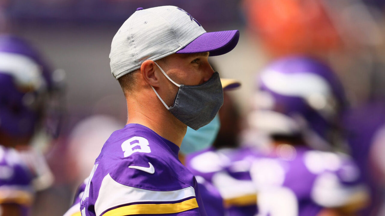 Kirk Cousins tests positive for COVID-19, out for Vikings at