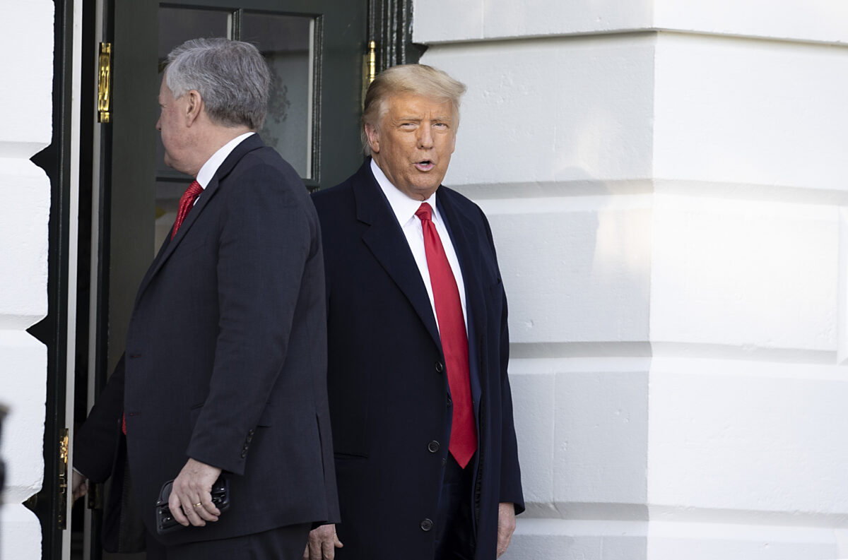 Trump and Mark Meadows