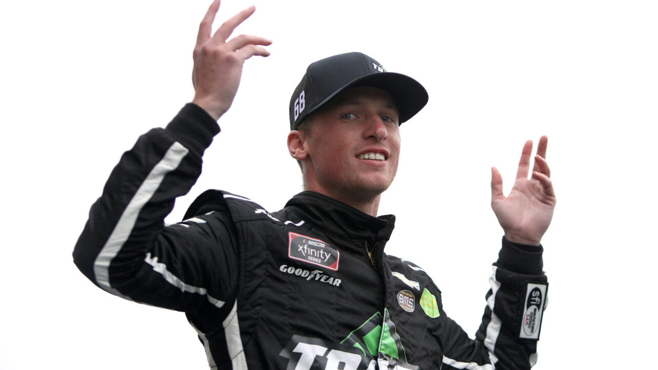 NASCAR driver Brandon Brown embraces 'Let's Go Brandon' chant