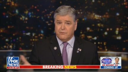 Sean Hannity on air