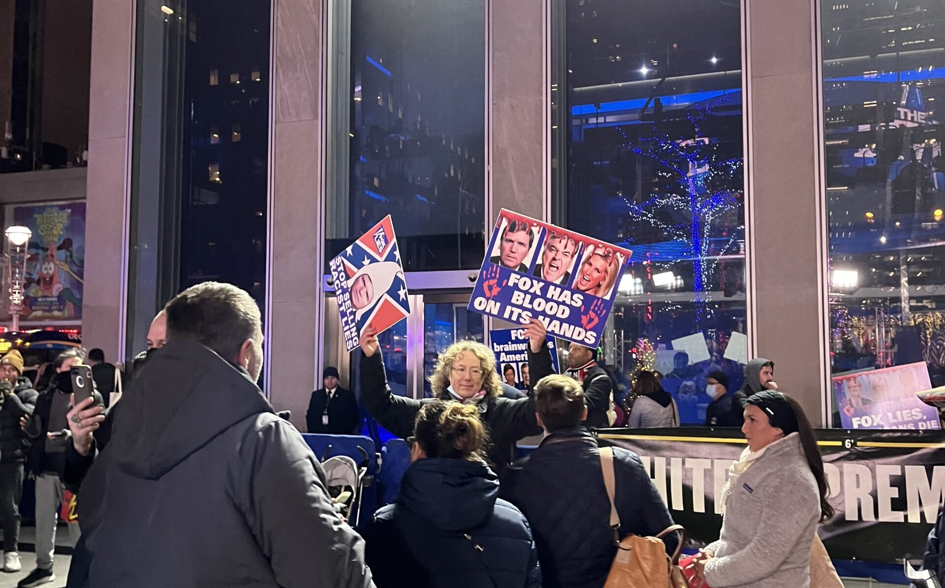 Fox News Tree Protestors