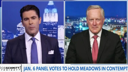 Newsmax Confronts Mark Meadows About Texts From Fox News Hosts on January 6th Urging Him to Get Trump Stop the Rioting