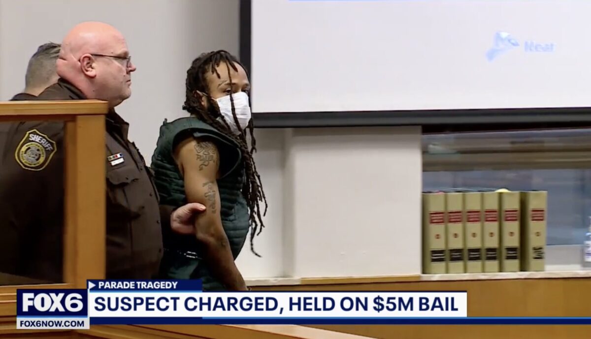 Suspect in Waukesha Parade Attack Darrell Brooks Jr. in court