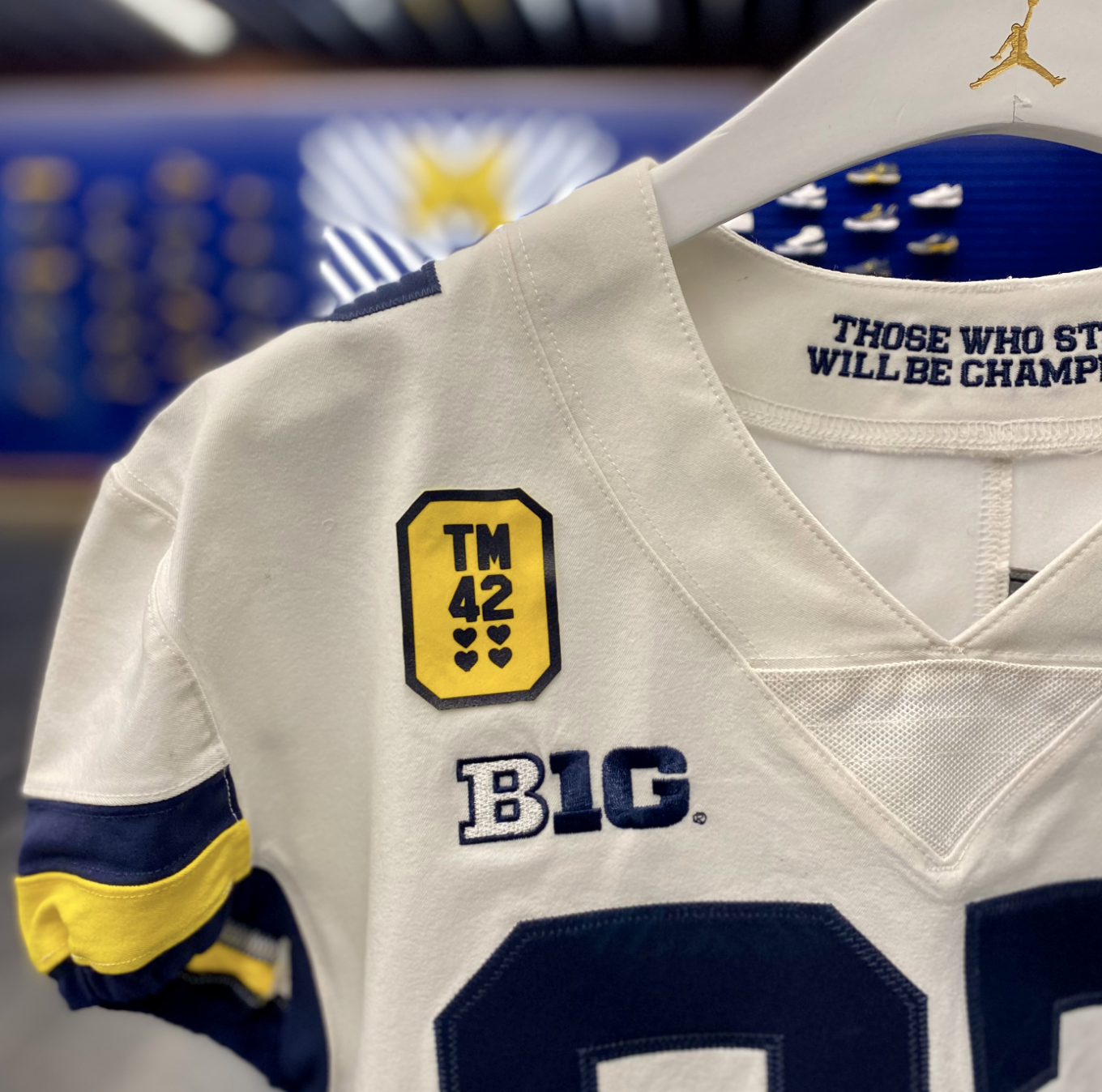 University of Michigan Football Uniform