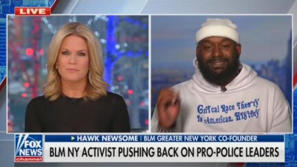 Martha MacCallum and Hawk Newsome