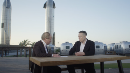 Elon Musk with Jeffrey Kluger