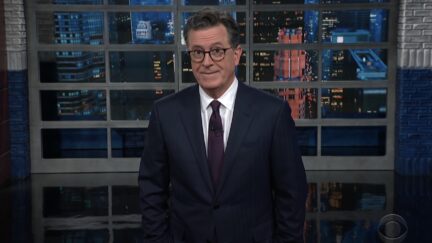 Colbert rips mark meadows on the Late Show