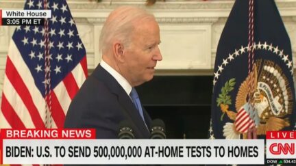Joe Biden taking questions