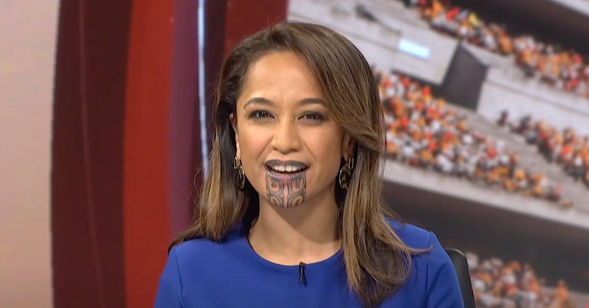 Oriini Kaipara: First Maori News Presenter With Chin Tattoo