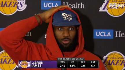 LeBron James defends controversial Covid meme