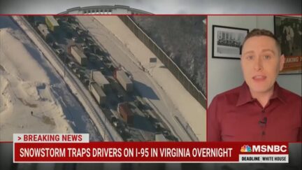 Josh Lederman talks about being stuck on I-95