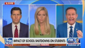 Brian Kilmeade Demands Viewers to 'Go to Work' and 'Live With' Covid from his Remote Studio