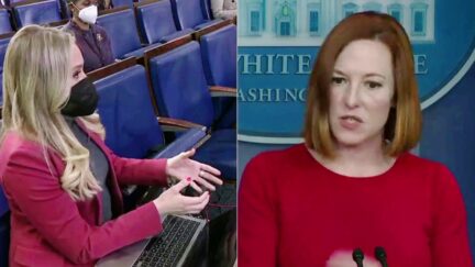 Jacui Heinrich Jen Psaki split image