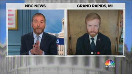 Peter Meijer on Meet the Press