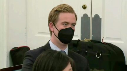 Peter Doocy at briefing
