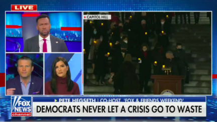 Pete Hegseth talks Capitol vigil on Jan. 6