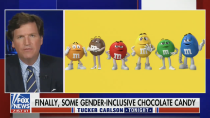 Tucker Carlson Ridicules M&Ms for Becoming 'Androgynous'