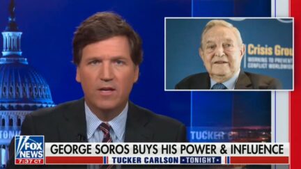 Tucker Carlson slams George Soros