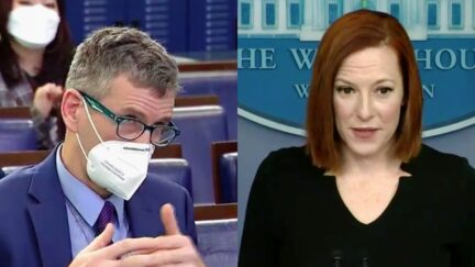 Sebastian Smith Jen Psaki split image 1-4