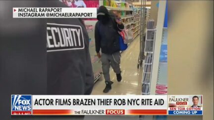 Michael Rapaport Films Alleged Shoplifter Casually Leaving NYC Rite Aid with Multiple Full Bags