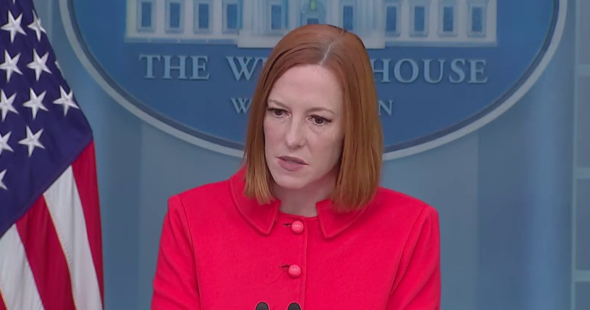 Jen Psaki Pushes Back on Conservative Claim Biden's Black Woman Supreme Court Pledge is 'Racist' Against Latino Judges